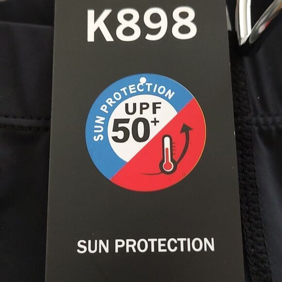 K898  black cycling pants  SZ M NWT - Picture 6 of 7